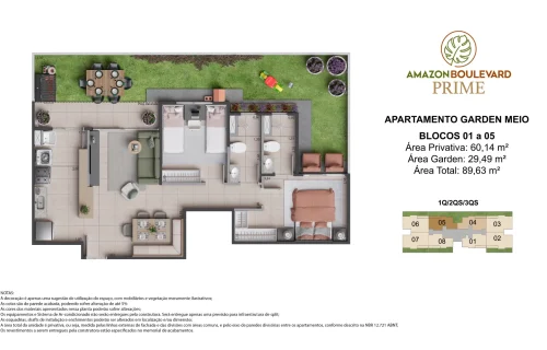 Planta-ApartamentoGardenMeio02-AmazonBoulevardPrime