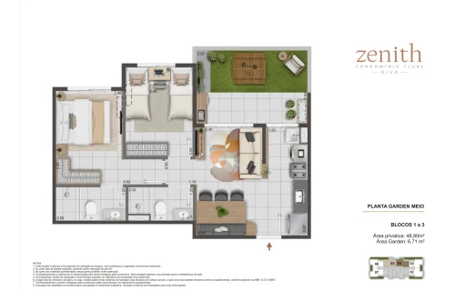 Planta-Garden-Meio-ZenithCondominioClube